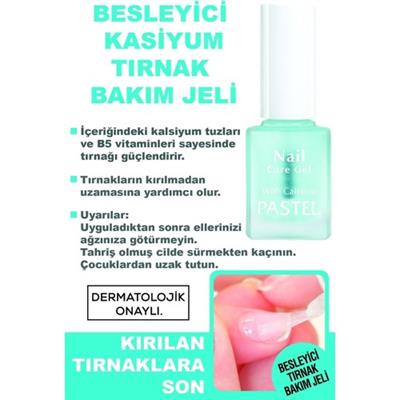 Pastel Mavi Tırnak Bakım Ojesi - Kalsiyum Takviyeli, Kırılma ve Çatlama Önleyici, 13 ml