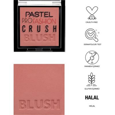 Pastel Profashion Crush Allık No: 303 Yüksek Pigmentasyonlu Doğal Görünüm 1 Adet