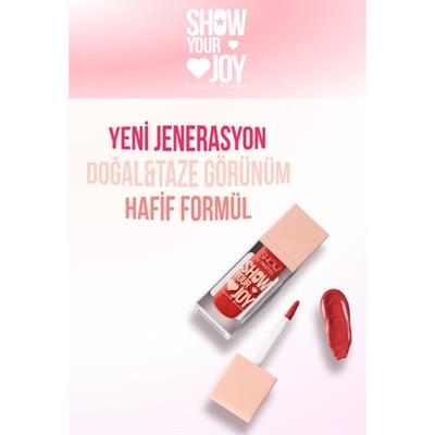 Pastel Show Your Joy Lıquıd Allık