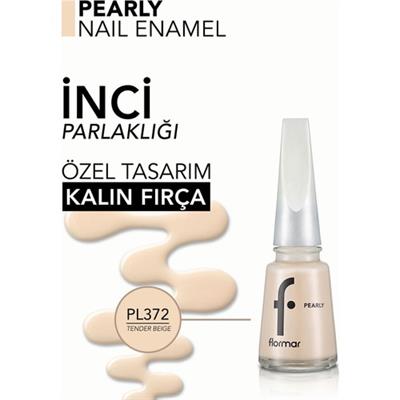 Pearly Yoğun Işıltı Veren Uzun Süre Kalıcı Sedefli Oje (PL372 Tender Beige) 8682536035477