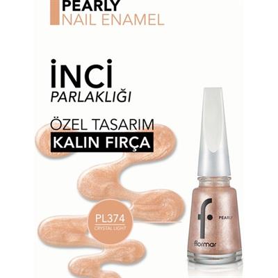 Pearly Yoğun Işıltı Veren Uzun Süre Kalıcı Sedefli Oje (PL374 Crystal Light) 8682536035484