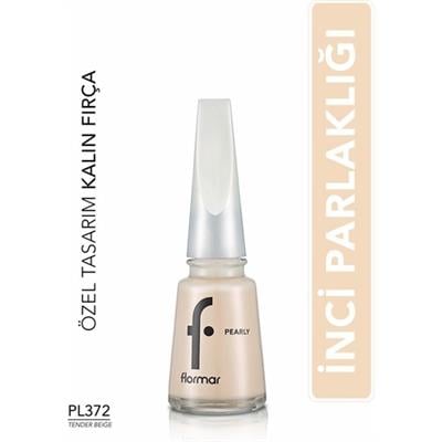 Pearly Yoğun Işıltı Veren Uzun Süre Kalıcı Sedefli Oje (PL372 Tender Beige) 8682536035477