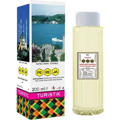 Pereja Limon Kolonyası 200 ml Cam Şişe