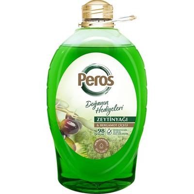Peros Sıvı Sabun Zeytinyağı ve Bergamot Çiçeği Kokulu Doğal Nemlendirici 3 L
