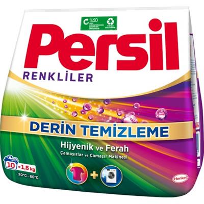 Persil 1.5 kg Toz Çamaşır Deterjanı Renkliler (10 Yıkama)