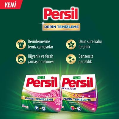 Persil 1.5 kg Toz Çamaşır Deterjanı Renkliler (10 Yıkama)