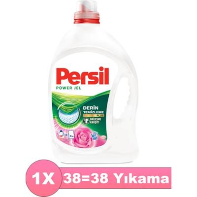 Persil Jel Derin Temiizleme Sıvı Çamaşır Deterjanı Gülün Büyüsü 2470Ml (38 Yıkama)