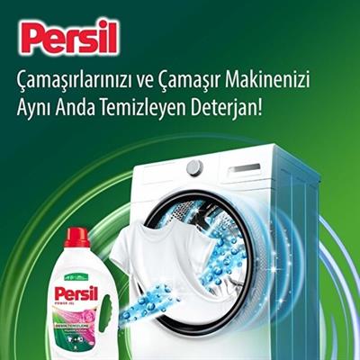 Persil Power Jel Derin Temizleme Sıvı Çamaşır Deterjanı Gülün Büyüsü 1690Ml (26 Yıkama)