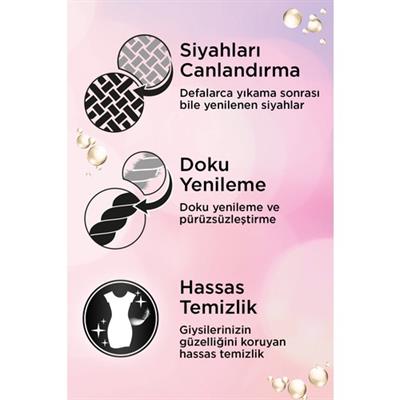 Perwoll Hassas Bakım Sıvı Çamaşır Deterjanı 2L (33 Yıkama) Siyah Yenileme