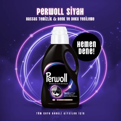 Perwoll Siyahlar & Koyu Renkliler Hassas Bakım  Sıvı Çamaşır Deterjanı 2970 ml (54 Yıkama)