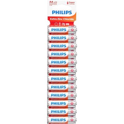 Philips 12li Özel Paket Kalem Pil Aa Super Heavy Duty