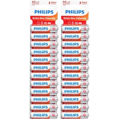 Philips 24lü Özel Paket Kalem Pil Aa Super Heavy Duty