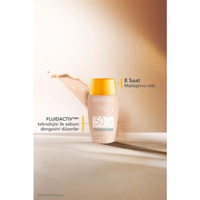 Photoderm Nude Touch SPF50+ Very Light Karma Yağlı Ciltler Kapatıcı Etkili Renkli Güneş Kremi 40 ml