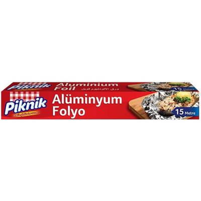 Piknik Ambalaj Alüminyum Folyo 15 Metre