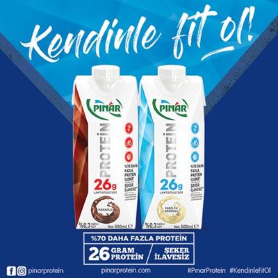 Pınar Protein Vanilya Aromalı 500 Ml