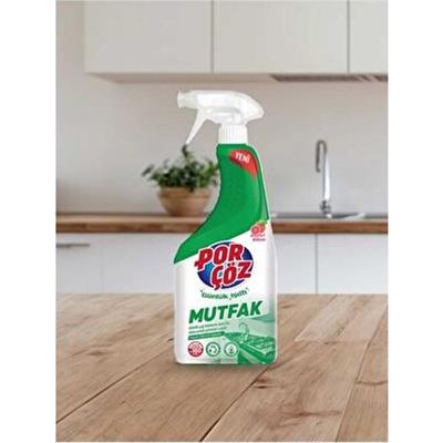 Porçöz Mutfak Sprey 750 ml Çamaşır Suyu Katkılı Özel Formül ile Etkili Mutfak Temizliği