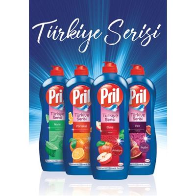 Pril Elde Yıkama Sıvı Bulaşık Deterjanı 1350g Ege Nanesi