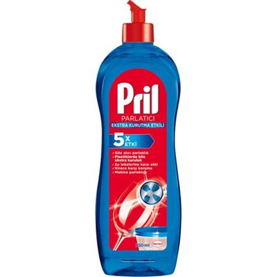Pril Extra Kurutma Etkili Bulaşık Makinesi Parlatıcı 750 ml Cam Koruma Formülü ile