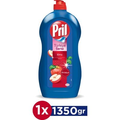Pril Ultra Güç Sıvı Bulaşık Deterjanı Amasya Elması 1306 ml Hijyen Soğuk Suda Etkili