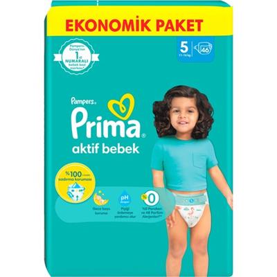 Prima Bebek Bezi Aktif Bebek 6 Beden 40 Adet Ekstra Large Fırsat Paketi