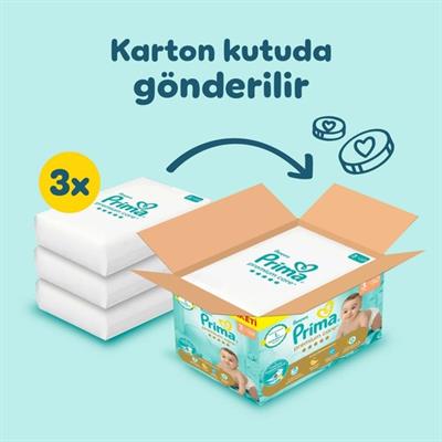 Prima Bebek Bezi Premium Care 3 Numara 96 Adet Ultra Fırsat Paketi
