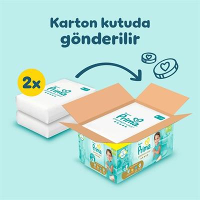 Prima Bebek Bezi Premium Care 6 Numara 62 Adet Ultra Fırsat Paketi