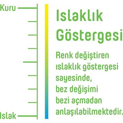 Pure Baby Organik Bambu Özlü Külot Bez Tekli Paket 5 Numara Junior 40 Adet
