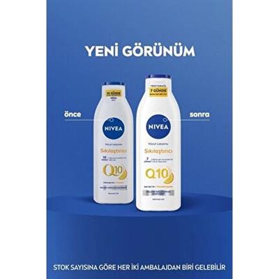 Q10 7 Günde Sıkılaştırıcı Vücut Losyonu 250ML,C Vitamini, Nemlendirici, Esnek ve Elastik Cilt X4ADET