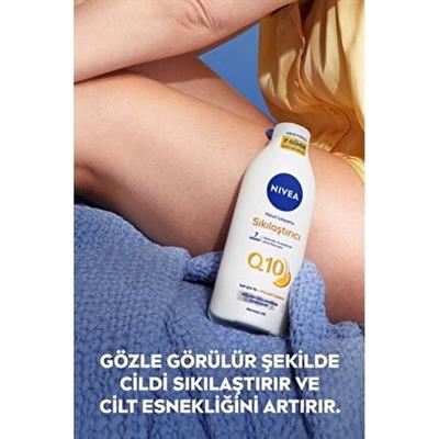 Q10 7 Günde Sıkılaştırıcı Vücut Losyonu 250ML,C Vitamini, Nemlendirici, Esnek ve Elastik Cilt X4ADET