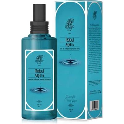 Rebul Aqua Sprey Cam Şişe Kolonya 100ML