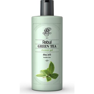 Rebul Ferahlatıcı Duş Jeli - Yeşil Çay Aroması, 450 ml, Cildi Canlandırır, Paraben İçermeyen Formül