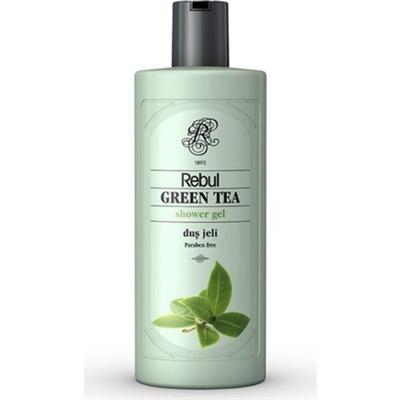 Rebul Ferahlatıcı Duş Jeli - Yeşil Çay Aroması, 450 ml, Cildi Canlandırır, Paraben İçermeyen Formül