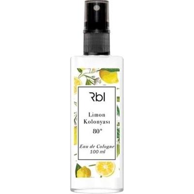 Rebul Limon Kokulu Sprey Kolonya 100 ml 80 Derece Plastik Şişe Ferahlatıcı Etkili