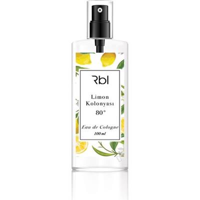 Rebul Limon Kokulu Sprey Kolonya 100 ml 80 Derece Plastik Şişe Ferahlatıcı Etkili