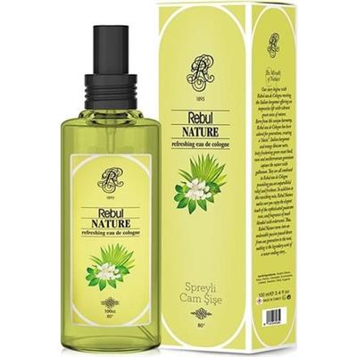Rebul Nature Sprey Cam Şişe Kolonya 100ML