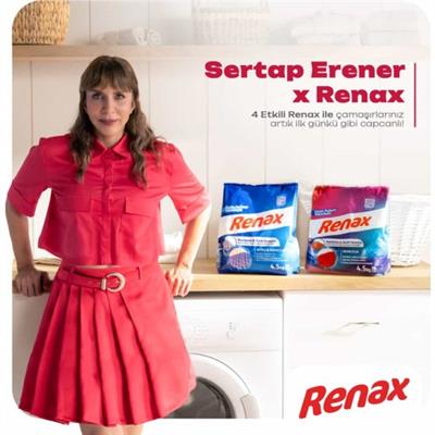 RENAX Renkliler Toz Çamaşır Deterjanı 8 kg