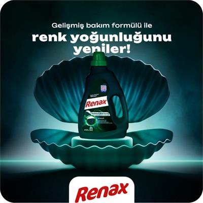 Renax Sıvı Çamaş. Deterjanı Siyahlar 2520 Ml.