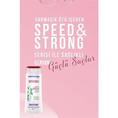 Restorex Saç Dökülmesine Karşı Sarmaşık Özlü Şampuan - Saç Uzatıcı Etki, 500 ml, Bitkisel Formül, Paraben İçermeyen