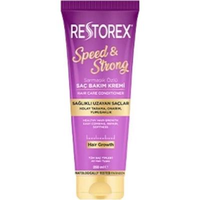 Restorex Speed & Strong Saç Kremi 250 ml Günlük Kullanım için Sağlıklı ve Hızla Uzayan Saçlar