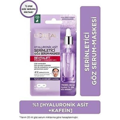 Revitalift Filler Serinletici Göz Serum Maskesi 4lü Set