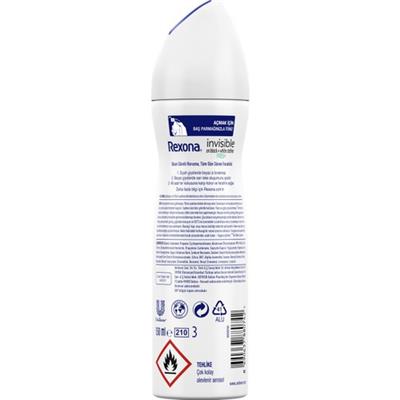 Rexona Kadın Deodorant Sprey Invisible Fresh 150 ml