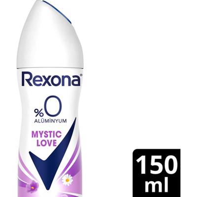 Rexona Kadın Sprey Deodorant Mystic Love %0 Alüminyum 150 ml