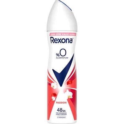 Rexona Kadın Sprey Deodorant Passion %0 Alüminyum 150 ml