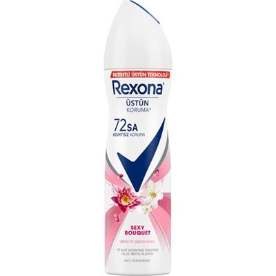 Rexona Kadın Sprey Deodorant Sexy Bouquet 72 Saat Kesintisiz Üstün Koruma 150 ml