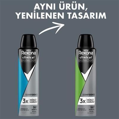 Rexona Men Clinical Protection Erkek Sprey Deodorant Confidence 150 ml