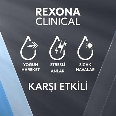 Rexona Men Clinical Protection Erkek Stick Deodorant Clean Scent  Güçlü Koruma 45 ml