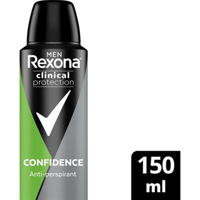 Rexona Men Clinical Protection Erkek Sprey Deodorant Confidence 150 ml