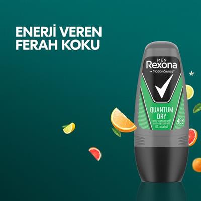 Rexona Men MotionSense Erkek Roll On Deodorant Quantum Dry 50 ml