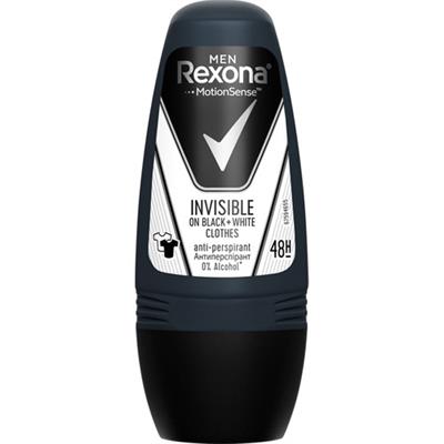 Rexona Men MotionSense Erkek Roll On Deodorant Invisible On Black + White Clothes 50 ml
