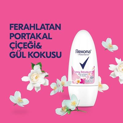 Rexona MotionSense Kadın Roll On Deodorant Sexy Bouquet 50 ml
